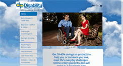 Desktop Screenshot of disabilityproducts.com